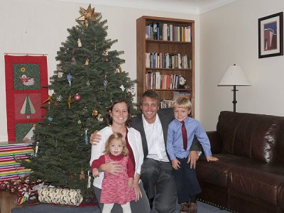 Lane family, December 2010