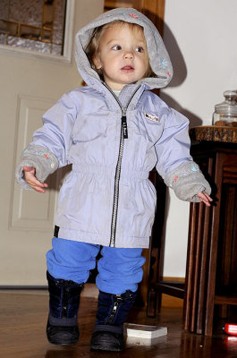 Kristina wants to go outside again