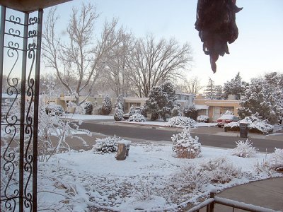Best snow yet for ABQ in 2008
