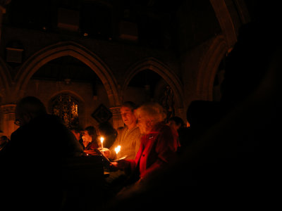 Candle light Service