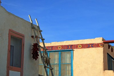 Colorful Acoma dwelling