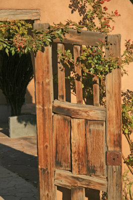 Courtyard doorway, Chimayo Chapel