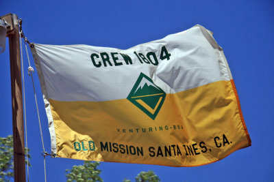 Santa Ines Mission Flag