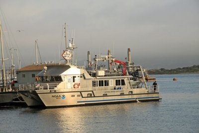 NOAA Vessel Stationed in Morro Bay