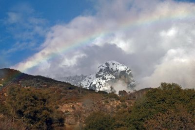 Rainbow Over Moro Rock