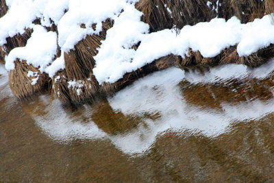 Winter reflections in Merced River