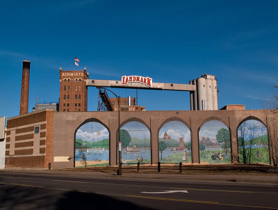 The Schmidt's Brewery plant that wasn't a landmark after Landmark took over!- Shirley