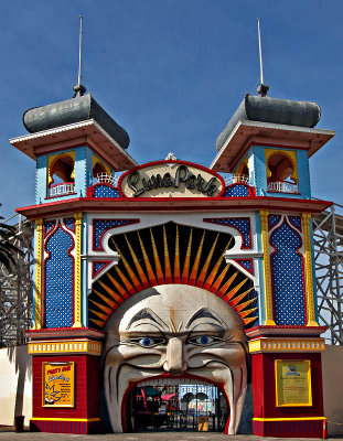 Melbourne's Luna Park by Dennis