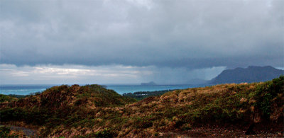 rain over rabbit island