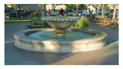 town square  fountain - Catman