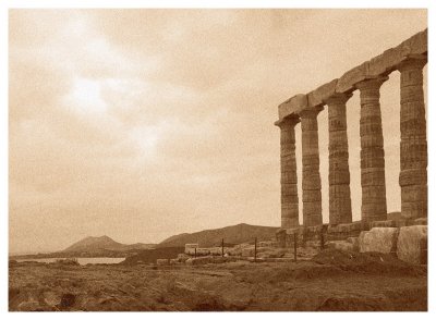 Greetings from Sounion - Barry