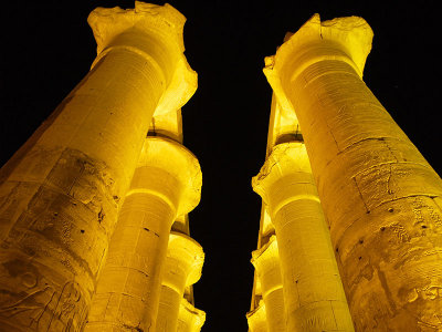 Pillars at Luxor by Geophoto