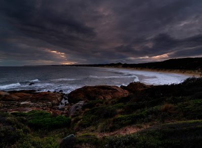 Dusk at the cape by Dennis
