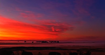Tooradin sunrise by Dennis