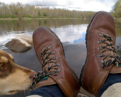 Gus, Limmer Boots, & Flambeau River-Pete Olson