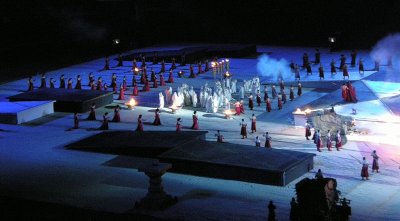 Nabucco , Opera de Verdi , Stade de France