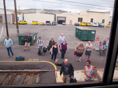 Passengers in Klamath Falls