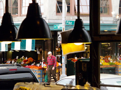 Pike Place Market - corner of Pike