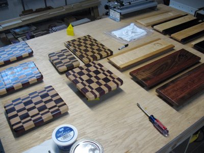 After a few coats of Salad Bowl Finish