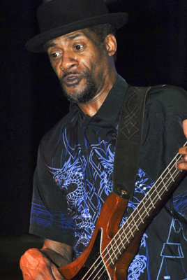 Kenneth Bleckley, bass - Luther's band