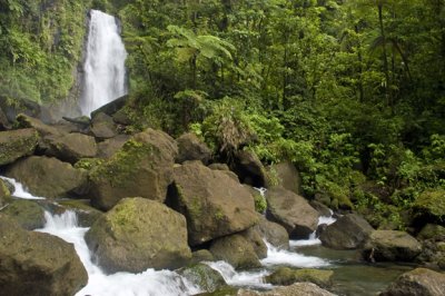 Trafalgar Falls - Morne Trois Pitons National Park - Roseau, Dominica