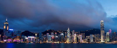 Hong Kong, view from Kowloon