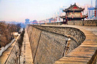 The wall around Xi'an