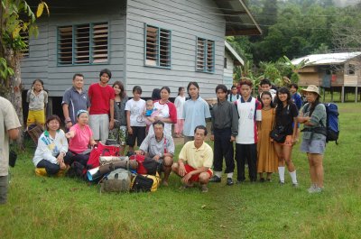 Group photo w the Pastor Yahaya and his wife Ibu.