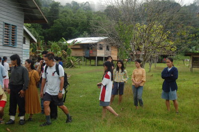 All our girls porters were around to say goodbye.