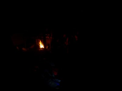 While on the river following her, she suddening disapear in the dark. I don't think any of us can take a step fwd along theriver