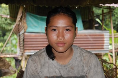Lujan Sayat in her quietist moment. She is pretty but not schooling. We wonder what future will behold!
