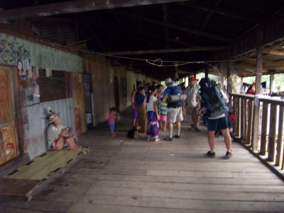Long house verandah