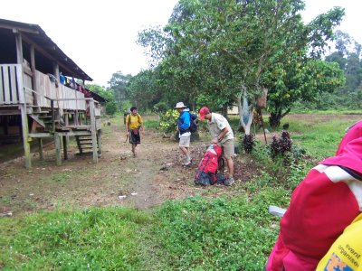 8am on the 5th day. Long Balau to Long Seridan.