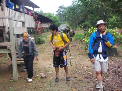 Guide Mathew and his wife.