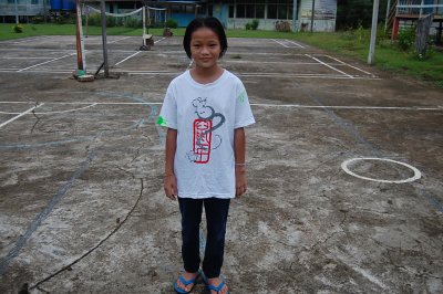 Magrate Gerawat, From Ulu Magoh, selected to finance her education.