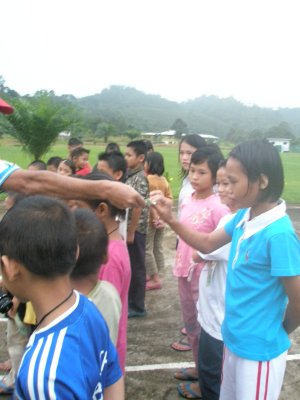 This is Raymond Sayat. Yatie has selected to sponsor her thru her education.
