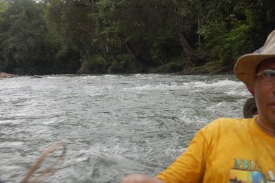 Just shoot another rapid. There are more than 10 rapids to Long Mara'an and some of them are real tricky.