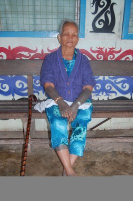 Old folk in the longhouse.