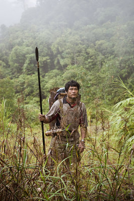 Sayat Magut, Ulu Magoh told me quietly that he had a dream before we come and now he say it is a good dream.