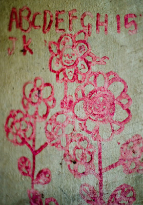 Drawing in Rumah Sakai.