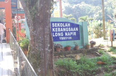 Sekolah Kebangsaan Long Napir. Voted the 3rd cleaness in the whole of Sarawak.