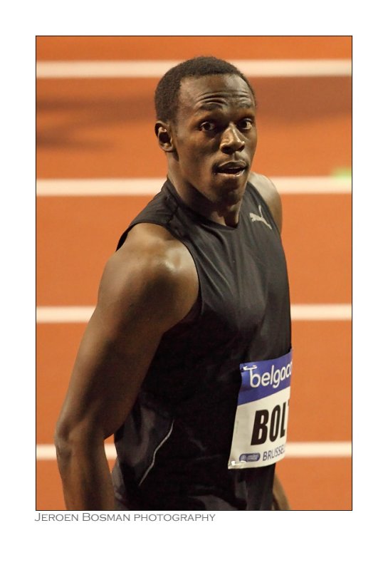 Usain Bolt: no records, for a change