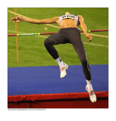 Blanka Vlasic' winning jump at 2.00 metres