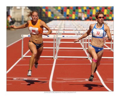 Nadine Broersen (l.) & Sofia Ifadidou (r.)