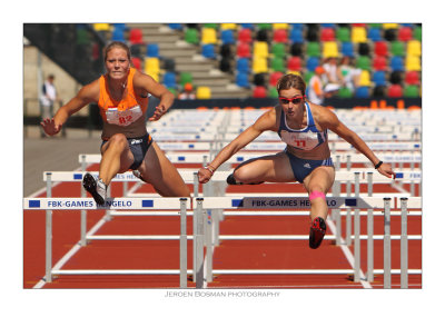 Nadine Broersen (l.) & Sofia Ifadidou (r.)