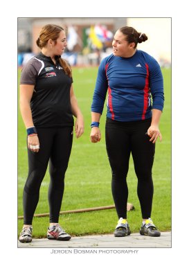 Melissa Boekelman (l.) & Natalia Duco (r.)