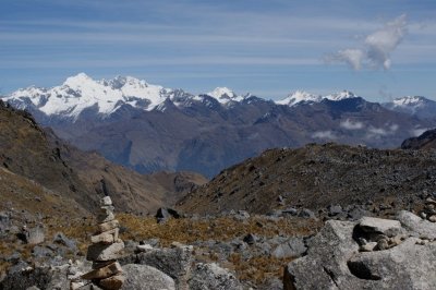 L'autre côté du col. On the other side of the pass.
