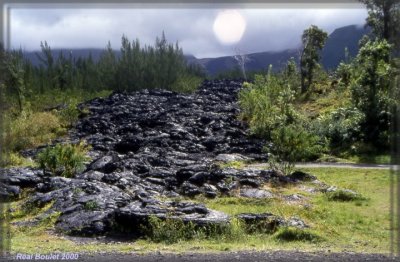 Coule de lave du Piton de la fournaise