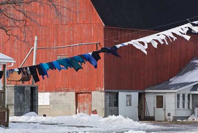 Amish Laundry Day