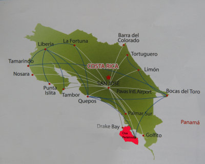 OSA PENINSULA - SOUTHWEST COSTA RICA